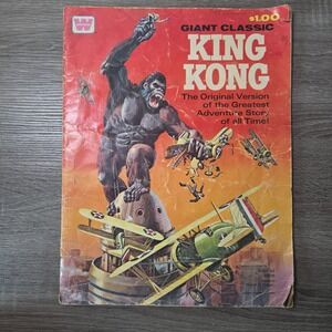 Vintage 1968 Whitman Giant Classic King Kong Comic Book George Wilson Art